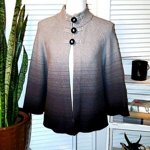 Jones New York Signature Ombre Sweater Jacket | Size M